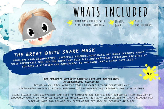 Great White Shark Mask