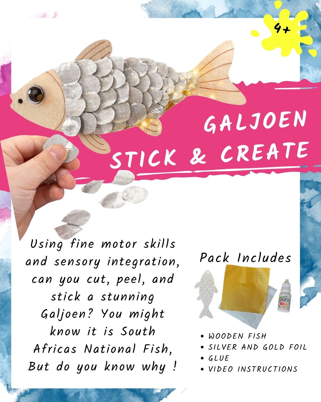 Galjoen, Stick and Create